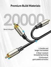 Load image into Gallery viewer, VIOY Coaxial Digital Audio Cable (3.3FT/1M), Subwoofer Cable RCA Male to Male HiFi 5.1 SPDIF Stereo Coaxial Audio Cable for Home Theater, HDTV, Amplifier Speaker Soundbar