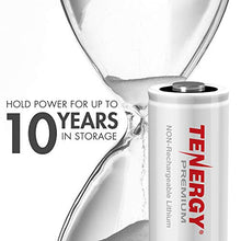 Load image into Gallery viewer, Tenergy Premium 24 Pack NonRechargeable CR123A 3V Lithium Battery, Primary Battery for Arlo Cameras, Photo Lithium Batteries, Smart Sensors, and More