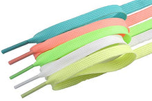 Load image into Gallery viewer, Funlight 5 Pair Luminous Shoelace Glow in the Dark Colorful Fluorescent Sport Shoelaces Kids Children Party Gift