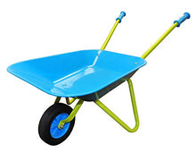 Load image into Gallery viewer, G & F Products G & F 10041 JustForKids Kids Wheel Barrel made of real metal kids size