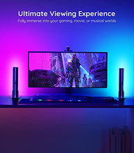 Load image into Gallery viewer, Govee LED Smart Light Bars with Camera, RGBIC Smart Backlights, Music Sync Kit Works with Alexa & Google Assistant, 12 Preset Modes LED Play Light Bar for 27-45 inch Gaming, PC, TV, Room
