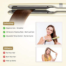 Load image into Gallery viewer, Hair Straightener Flat Iron for Hair - Ceramic Tourmaline Straightening Iron 1 inch with Digital LCD Display & 8 Adjustable Temperature Suitable for All Hair Types