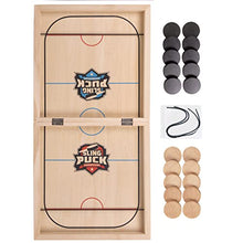 Load image into Gallery viewer, Crazy Games AST Sling Puck Game, Sling Games Fast Sling Puck Table Game Paced Sling Puck Winner Wood Board Sport Toys