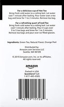 Load image into Gallery viewer, Amazon Brand - Happy Belly Green Tea Bags, Citrus, 20 Count (Pack of 6)