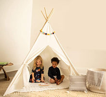 Load image into Gallery viewer, Kids Teepee Tent for Kids - with Light String | Teepee Tent for Kids | Kids Play Tent | Kids Teepee Play Tent | Toddler Teepee Tent for Girls & Boys