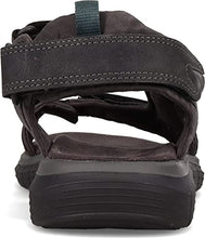 Load image into Gallery viewer, Dockers Mens Spencer SupremeFlex Outdoor Sandal, Black, 12 M