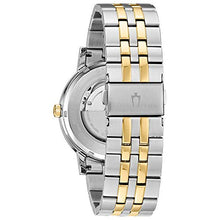 Load image into Gallery viewer, Bulova Classic Automatic Mens Stainless Steel , Two-Tone (Model: 98C130)