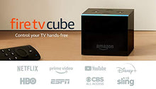 Load image into Gallery viewer, Fire TV Cube, hands-free with Alexa built in, 4K Ultra HD, streaming media player, released 2019