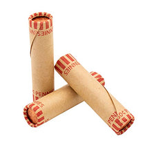 Load image into Gallery viewer, Pre-Formed Penny Coin Wrappers (Bundle of 100)