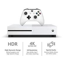 Load image into Gallery viewer, uShopMall Xbox One S 1TB Two Controller NBA 2K and Accessories Set - Xbox One S Console with White and Black Xbox Wireless Controllers, NBA 2K18 Game Disc, Chat Headset and Controller Case