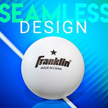 Load image into Gallery viewer, Franklin Sports Table Tennis Balls - White Table Tennis Balls - 38mm Official Weight Balls - One Star Professional Balls - 6 Pack Table Tennis Balls