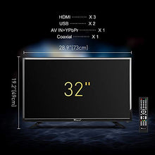 Load image into Gallery viewer, Myonaz LED HD TV 32 inch 720p Flat Screen TV HDMI USB with Energy Star (32-inch)