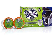 Load image into Gallery viewer, 6-Pack of Cleaning Cups for Keurig K-Cup Machines - 2.0 Compatible, Stain Remover, Non-Toxic - By Quick & Clean