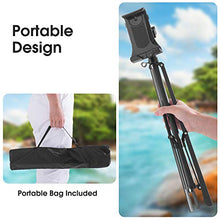 Load image into Gallery viewer, Raking Tablet Tripod,Portable Height Adjustable Tripod Stand,360 Degree Rotating Tripod Mount for 4.7-12 inch iPhone, iPad, Samsung, Kindle Fire, Bluetooth Remote Shutter As Gift