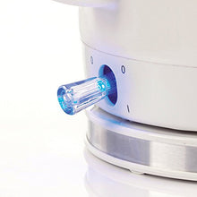 Load image into Gallery viewer, BELLA 1.2 Liter Electric Ceramic Tea Kettle with Detachable Base & Boil Dry Protection, Blue Aztec, Electric Tea Kettle with Automatic Shut Off & Detachable Swivel Base (13724)