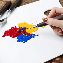 Load image into Gallery viewer, 5 Pieces Painting Knives Stainless Steel Spatula Palette Knife Oil Painting Accessories Color Mixing Set for Oil, Canvas, Acrylic Painting-Lightwish
