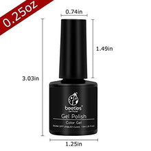 Load image into Gallery viewer, Beetles Winter Green Gel Nail Polish Kit - Olive Green Avocado Gel Polish Set Navy Blue Dark Blue Turquoise Soak Off Nail Lamp Nail Gel Kit, 7.3 ml Each Bottle Gifts Box