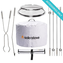 Load image into Gallery viewer, Solo Stove Yukon 27" Accessory Only Bundle Includes Yukon Shield, Yukon Shelter, Fire Pit Roasting Sticks and Fire Pit Tools Great Fire Pit Accessory Bundle