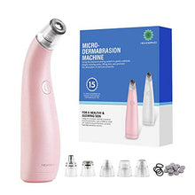 Load image into Gallery viewer, NEWDERMO 2-IN-1 Microdermabrasion Machine for Facial, Diamond Microdermabrasion Device USB Rechargeable - Advanced Home Facial Treatment Machine