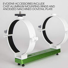 Load image into Gallery viewer, Sky Watcher EvoStar 120 APO Doublet Refractor – Compact and Portable Optical Tube for Affordable Astrophotography and Visual Astronomy, White/Black (S11130)