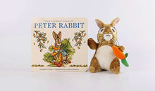 Load image into Gallery viewer, The Peter Rabbit Plush Gift Set: The Classic Edition Board Book + Plush Stuffed Animal Toy Rabbit Gift Set (Fun Gift Set, Holiday Traditions, Beatrix ... Books, New York Times Bestseller Illustrator)