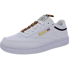 Load image into Gallery viewer, Reebok Mens Club C 85 MU Leather Fitness Tennis Shoes White 8.5 Medium (D)