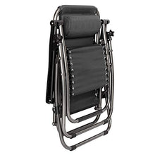 Load image into Gallery viewer, Zero Gravity Chairs Patio Set of 2 with Pillow and Cup Holder Patio Furniture Outdoor Adjustable Dining Reclining Folding Chairs for Deck Patio Beach Yard