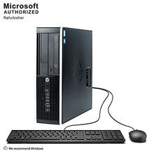 Load image into Gallery viewer, HP Elite Desktop Computer Package - Windows 10 Professional, Intel Quad Core i5 3.2GHz, 8GB RAM, 500GB HDD, 22inch LCD Monitor, Keyboard, Mouse, WiFi (Renewed)