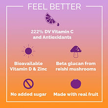 Load image into Gallery viewer, Ethan’s Organic Immune Boost Shots, Elderberry Flavor. Feel Better. Immunity Support, Made with Real Fruit, Vitamin C, Vitamin D, Reishi, Zinc, with No Added Sugar (12 Pack of 2oz Shots)