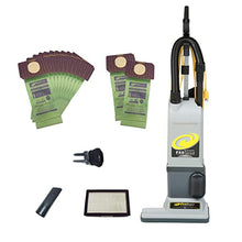 Load image into Gallery viewer, ProTeam ProForce Upright Vacuum, 15 Inch, Gray