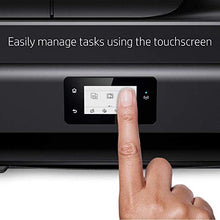 Load image into Gallery viewer, HP OfficeJet 5255 Wireless All-in-One Printer, HP Instant Ink, Works with Alexa (M2U75A), Black
