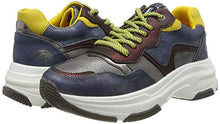 Load image into Gallery viewer, Dockers by Gerli Women's 44dc207 Low-Top Sneakers, Blue Navy Multi 669, 3.5 UK