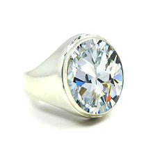 Load image into Gallery viewer, Jewelryonclick White Cubic Zircon Silver Rings for Men 5 Carat Gemstones Astrology December Birthstone in Size 13