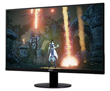 Load image into Gallery viewer, Acer SB230 Bbix 23" Full HD (1920 x 1080) IPS Ultra-Thin Zero Frame Monitor with AMD Radeon FREESYNC Technology - 1ms | 75Hz Refresh (HDMI & VGA ports), Black