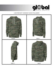 Load image into Gallery viewer, Global Blank Lightweight Hooded Fleece Pullover Sweatshirt Active Hoodies for Men & Women Camouflage