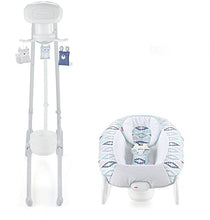 Load image into Gallery viewer, Fisher-Price Woodsy Wonders 2-in-1 Deluxe Cradle 'n Swing