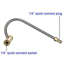 Load image into Gallery viewer, Tool Daily Pivoting Coupler for Pressure Washer Tips, Gutter Cleaner Attachment