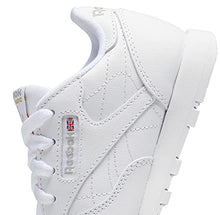 Load image into Gallery viewer, Reebok unisex child Classic Leather Sneaker, White-2, 3.5 Big Kid US
