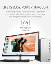 Load image into Gallery viewer, HP Pavilion Desktop PC, AMD Ryzen 7 5700G, 16 GB RAM, 512 GB SSD, Windows 11 Pro, Wi-Fi 5 & Bluetooth Connectivity, 9 USB Ports, Wired Mouse and Keyboard Combo, Pre-Built Tower (TP01-2022, 2021)