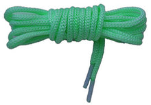Load image into Gallery viewer, neon Round Glow in The Dark Shoelaces 125cm (Green)