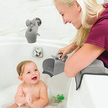Load image into Gallery viewer, Skip Hop Baby Bath Rinse Cup, Moby Tear-free Waterfall Rinser, Grey