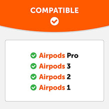 Load image into Gallery viewer, WC HookZ - Upgraded Over Ear Hooks for AirPods Pro & AirPods 1, 2 & 3-2 Size Pairs Included in Package, Made by Wicked Cushions | Neon Yellow