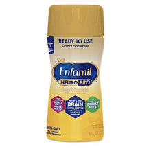 Load image into Gallery viewer, Enfamil NeuroPro Ready to Feed Baby Formula Milk, 8 Fluid Ounce (24 Count) - MFGM, Omega 3 DHA, Probiotics, Iron & Immune Support
