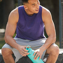 Load image into Gallery viewer, Takeya Actives Insulated Stainless Steel Water Bottle with Spout Lid, 18 oz, Teal