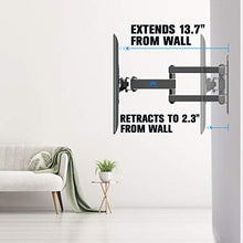 Load image into Gallery viewer, Mounting Dream Full Motion Monitor Wall Mount TV Bracket for 10-26 Inch LED, LCD Flat Screen TV and Monitor, TV Mount with Swivel Articulating Arm, Monitor Mount Up to VESA 100x100mm and 33LBS MD2463
