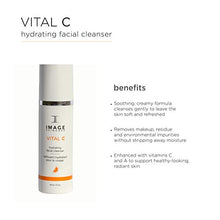 Load image into Gallery viewer, IMAGE Skincare VITAL C Hydrating Facial Cleanser - Gentle Cleanser with Vitamin C and Vitamin A to Support Healthy-Looking, Radiant Skin - 6 fl oz