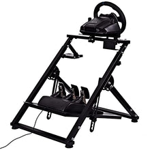 Load image into Gallery viewer, Minneer X PRO G923 Racing Wheel Stand Fit for Logitech Fanatec Thrustmaster, G25 G27 G29 G920 T300 T500 T300RS PS4 Xbox Solid Foldable Gaming Steering Simulator Cockpit. Wheel & Pedals Not Included