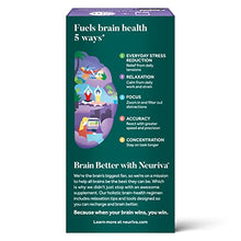 Load image into Gallery viewer, Nootropic Brain Support Supplement - NEURIVA De-Stress Capsules (30 Count in a Bottle), for Everyday Stress Reduction, Relaxation, Focus, Accuracy & Concentration*, L-Theanine, SOD, Coffee Cherry