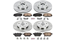 Load image into Gallery viewer, Power Stop KOE4141 Autospecialty Front and Rear Replacement Brake Kit-OE Brake Rotors & Ceramic Brake Pads