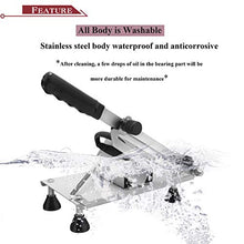 Load image into Gallery viewer, BAOSHISHAN Manual Frozen Meat Slicer Food Slicing Machine Stainless Steel Meat Cutter Beef Mutton Roll Bacon Cheese Vegetable for Home Use ZB-208C